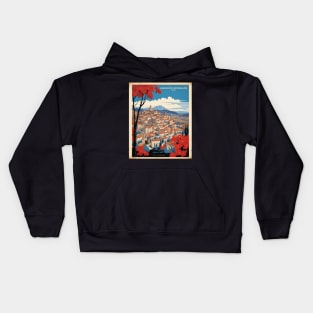 Languedoc Roussillon France Vintage Poster Tourism Kids Hoodie